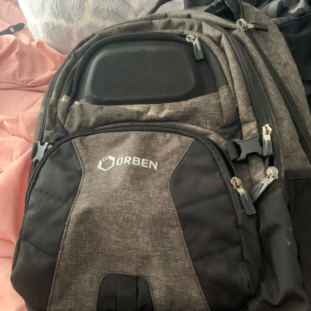 Backpack with computer pocket.